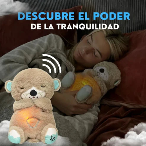 Peluche Nutria Respiracion Luz